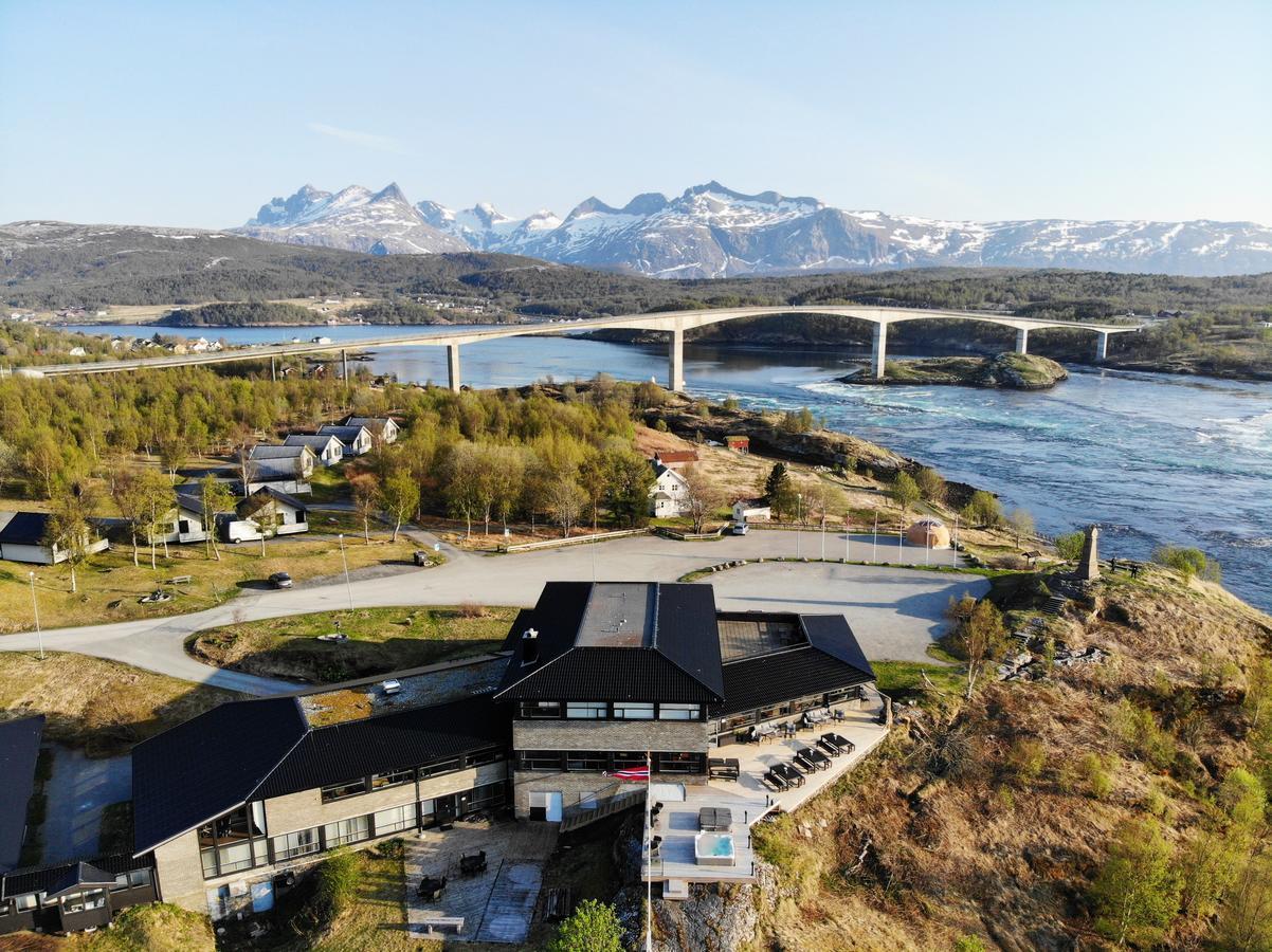 Saltstraumen Hotels Hytter Knapplund Экстерьер фото